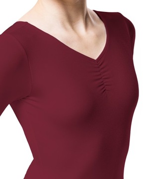 ГИМНАСТИЧЕСКИЙ БОДИ С ДЛИННЫМИ РУКАВАМИ X2 HBO 134/140