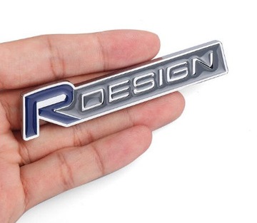 ЭМБЛЕМА ЛОГОТИПА VOLVO R-DESIGN — ДЛЯ ГРИЛЯ