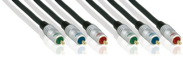 PROFIGOLD Kabel Component Video 3xRCA-3xRCA PGV335