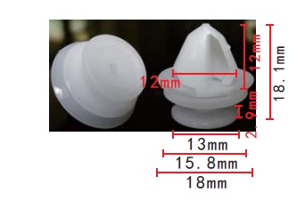 ШПИЛЬКИ ОБИВКИ КРЫШКА CITROEN C4 PICASSO C6 C8