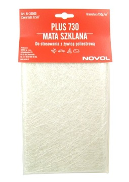 NOVOL PLUS 730 MATA SZKLANA 150g/m2 WŁÓKNO SZKLANE