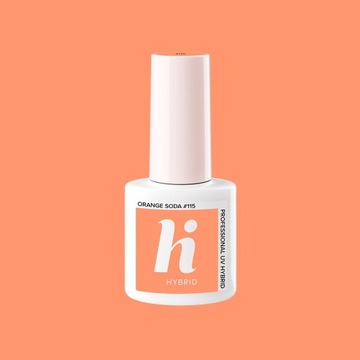 #115 HI HYBRID POP LAKIER HYBRYDOWY ORANGE SODA 5ML