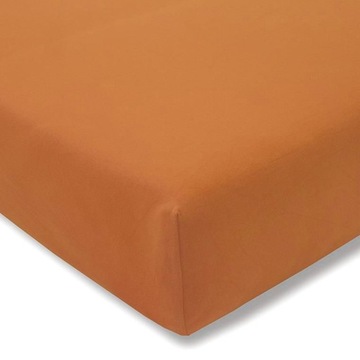 ESTELLA Prześcieradło jersey 150x200 terracotta