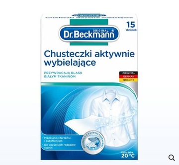 Dr. BECKMANN CHUSTECZKI AKTYWNIE WYBIELAJĄCE