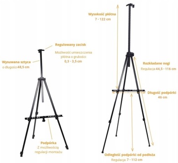 СТОЙКА ДЛЯ ФЛИПчарта, РАМА, штатив для ДОСОК, 120 см