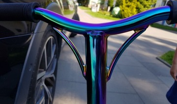 Трюковый самокат RAVEN Evolution Master Neochrome 110 мм