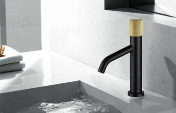 РАКОВИНА MEXEN RUMBA ONE FATTER BLACK GOLD