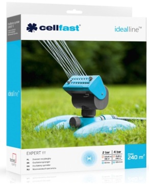 Осциллирующий спринклер Cellfast Expert Ideal 52-067N