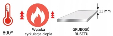 КАМИННАЯ РЕШЕТКА ЧУГУННАЯ ДЛЯ КАМИННОЙ ПЕЧИ 35Х35 см