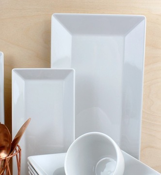 ЖИДКОЕ КЛАССИЧЕСКОЕ БЛЮДО/ПЛАТТЕР 23,5 x 12 СМ РАСШИРЕННЫЙ