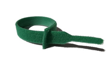 Organizer na kable Opaski zaciskowe Rzep wielokrotnego użytku 20 cm 10 szt