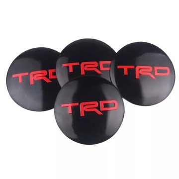 LOGO Emblemat na dekielki kapsle TRD Toyota 56mm