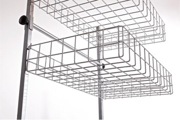 ПОЛКА-СТОЙКА 5 КОРЗИН 62x155 ВИТРИНА h1