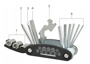 НАБОР ВЕЛОСИПЕДНЫХ КЛЮЧЕЙ, IMBUS KEY