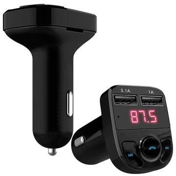 FM SD MP3 BLUETOOTH-ПЕРЕДАТЧИК 2xUSB ЗАРЯДНОЕ УСТРОЙСТВО