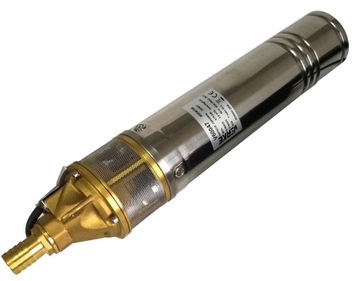 POMPA GŁĘBINOWA ŚRUBOWA WODY CZYSTEJ STUDNI WĄSKA 750W MOCNA WYDAJNA 1