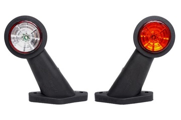 Lampa obrysowa obrysówka LED biało czerwona FT-009