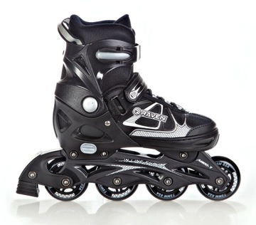 Rolki Regulowane RAVEN Spirit Black/White 40-43