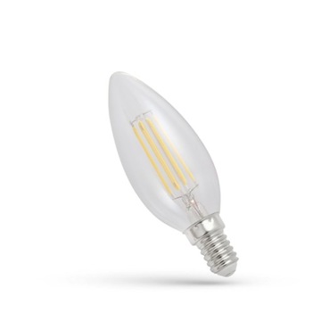 ŻARÓWKA LED E14 4W ŚWIECZKA NEUTRALNA SPECTRUM