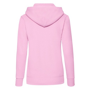 Bluza z kapturem damska FRUIT CLASSIC, j.różowy S