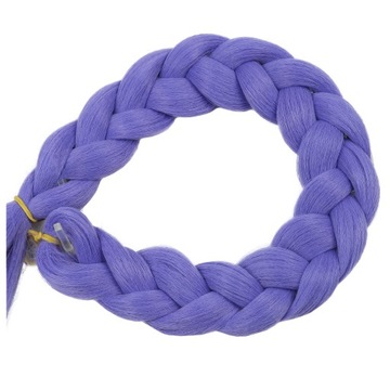 Włosy SYNTETYCZNE do warkoczyków KOLOROWE warkoczyki DOCZEPIANE WŁOSY pasma