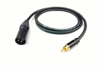 Микрофонный кабель KLOTZ XLR — RCA NEUTRIK, 1 м