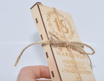 Подарок копилки на восемнадцатилетие 18 лет