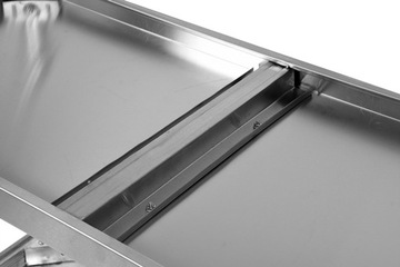 ГАСТРОНОМИЧЕСКАЯ СТОЛЕШНЯ YATO 120x70см RANT INOX ПОЛКА