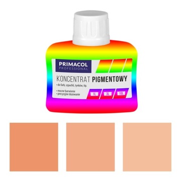 Koncentrat Pigment do Farb i Tynków 80ml pomarańcz