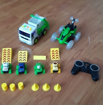 Zestaw pojazdów samochód na pilot