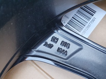 4× DISK HLINÍK OPEL OE OPC 7.0" X 17" 4X100 ET 44