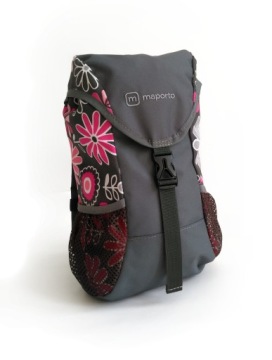 Plecak Maporto Ruby 6 różowo-szary