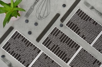 Organizer ADOBO- Przyprawnik + Gratis 104 naklejki