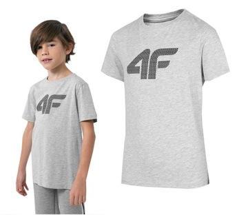 4F T-SHIRT CHŁOPIĘCY KOSZULKA SPORTOWA DZIECIĘCA