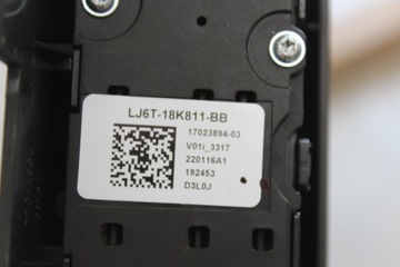 DEKORACE PANEL KONZOLA PŘEPÍNAČ AUTORÁDIO KUGA MK3