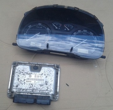 Komputer licznik immobiliser zestaw Skoda Octavia I 1,9 TDI 038906012H