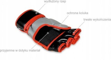 Тренировочные перчатки ММА с сумкой Bushido M.