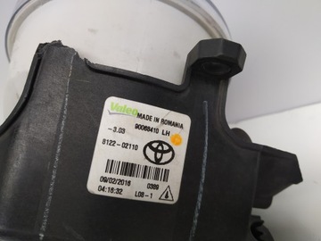 14+ AYGO II PEUGEOT 108 HALOGEN LEVÝ DRŽÁKY