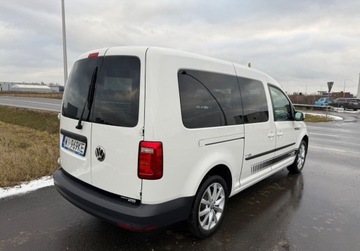 Volkswagen Caddy IV Kombi Maxi 1.4 TSI BlueMotion Technology 130KM 2020 Volkswagen Caddy MAXI 1.4 TSI 130KM DSG Salon PL Serwisowany ASO Gwarancja, zdjęcie 3