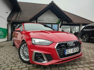 Audi A5 F5 Coupe Facelifting 2.0 40 TDI 204KM 2021 Audi A5 Sportback Quattro + S-Line + tylko 32770