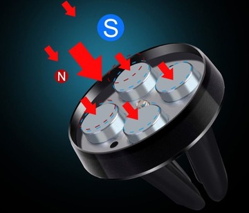 МАГНИТНЫЙ ДЕРЖАТЕЛЬ ТЕЛЕФОНА ДЛЯ РЕШЕТКИ + ПЛАСТИНЫ