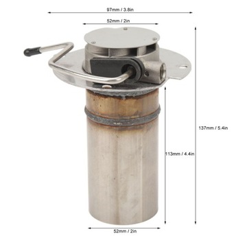 ГОРЕЛКА ОТОПЛЕНИЯ КАМЕРЫ СГОРАНИЯ 5 КВТ ДЛЯ EBERSPACHER AIRTRONIC D4 D4S