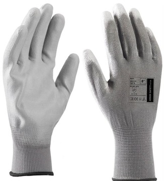 Rękawice Robocze Bezszwowe Ardon Buck Grey 9-L