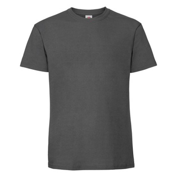 Koszulka męska T-shirt Ringspun jasny grafit 3XL