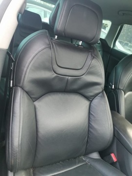 КОЖАНЫЕ СИДЕНИЯ, ШТОРКИ, CITROEN C5 III X7, ЧЕРНЫЙ, ИСКЛЮЧАЯ