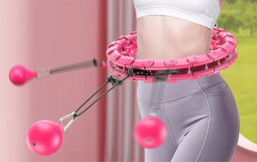 HULA HOP 52 СМ СКЛАДНАЯ ДЛЯ ЗАНЯТИЙ ДОМА ДЛЯ ЖЕНЩИН МЫШЦЫ БРЮТА НОВИНКА
