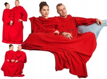 Одеяло Халат Теплое одеяло с рукавами для ХОЛОДА