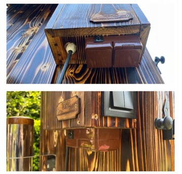 Электрическая дровяная коптильня TOKO Elektryk 230 L Wooden Electric