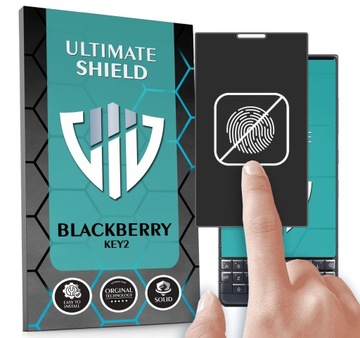 FOLIA DO BLACKBERRY KEY2 HYDROŻELOWA MATOWA BRAK ODCISKÓW CAŁY EKRAN 5D