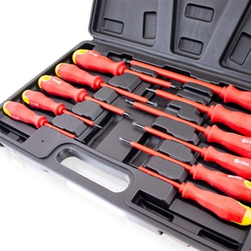 ОТВЕРТКИ ОТВЕРТКИ С ИЗОЛЯЦИЕЙ И МАГНИТОМ 11 ШТ.